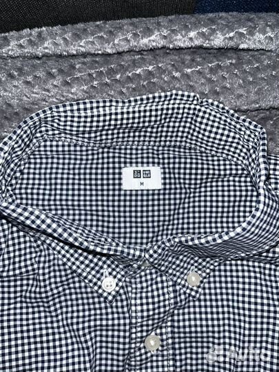 Рубашка uniqlo мужская