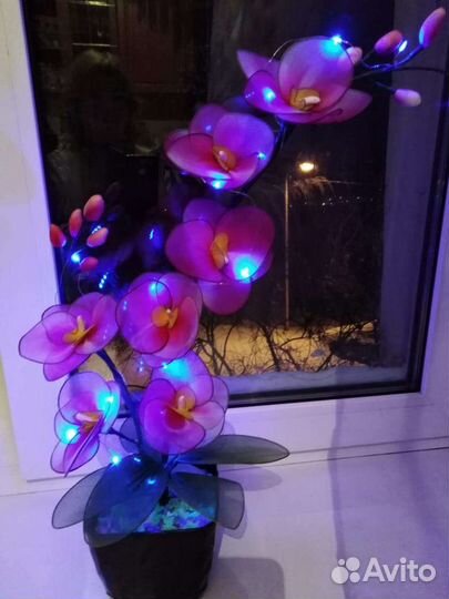 Цветы из капрона