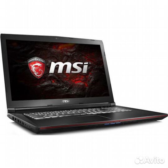 MSI 15.6 i7-7700HQ 4яд8пт GTX1060/3 16Gb 250Gb+1Tb