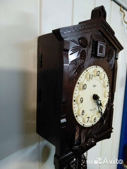 Часы механические с кукушкой СССР