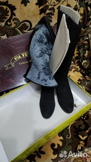 Зимние женские сапоги 38