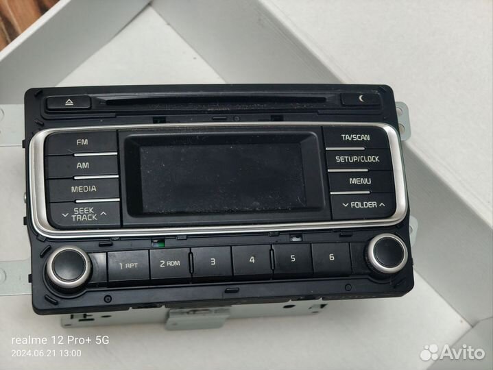 Магнитола Kia rio 3 бу