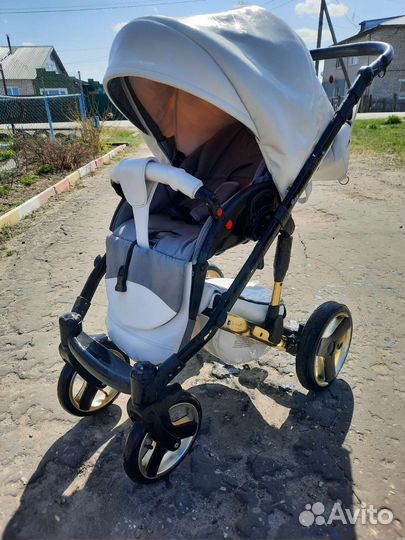 Коляска 2 в 1 эко кожа ultra Ray