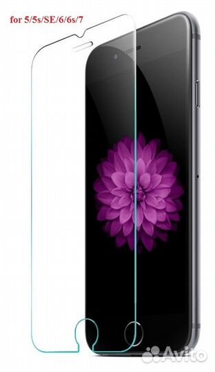 Защитные стекла(обычные,3D) iPhone5/5s/6/6s/7/8+/Х