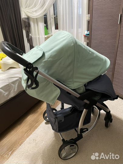 Новая прогулочная коляска babyton comfort grey