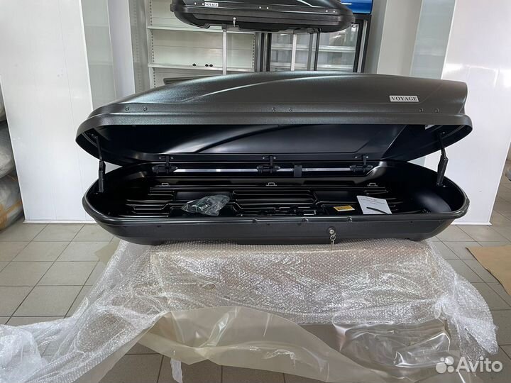 Автобокс Вояж 440л 175см Черный