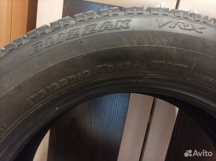 Bridgestone Blizzak VRX 175/65 R15