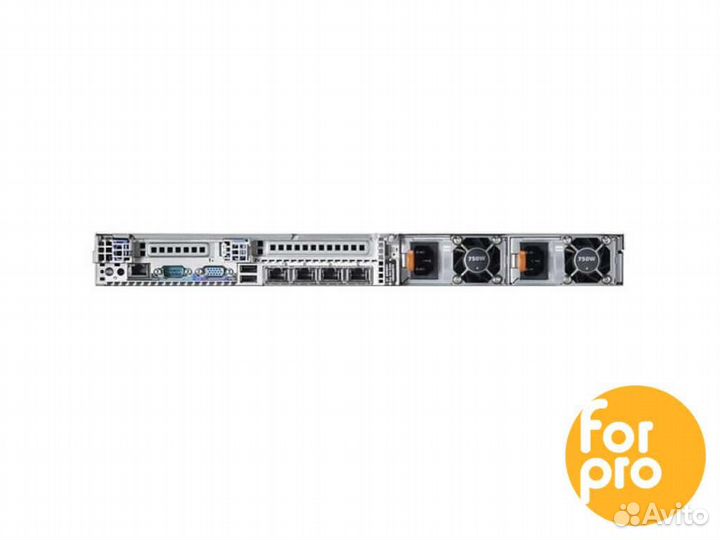 Сервер dell R620 8SFF 2xE5-2665 32GB, H710