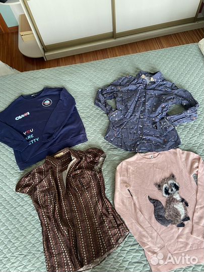 Детская одежда пакетом на девочку 10-13 лет