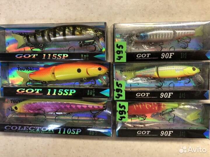 Японские воблеры Tsu Yoki