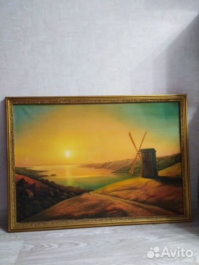 Картина маслом на холсте пейзаж