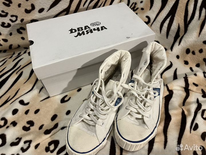 Кеды высокие 