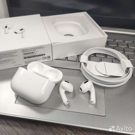 AirPods 3 12т. mme73ru/A Гарантия до 03.2023г +