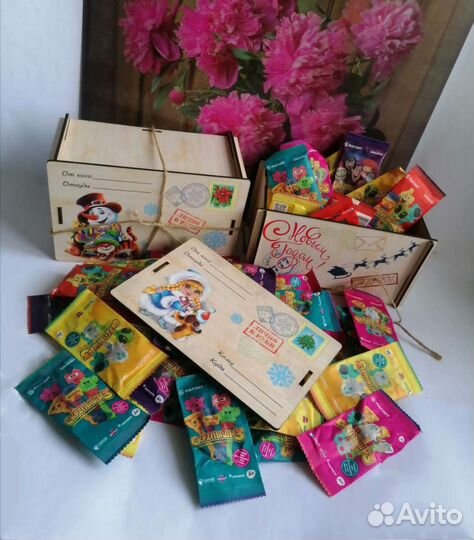 Скрепыши 3 новогодний подарок 50шт