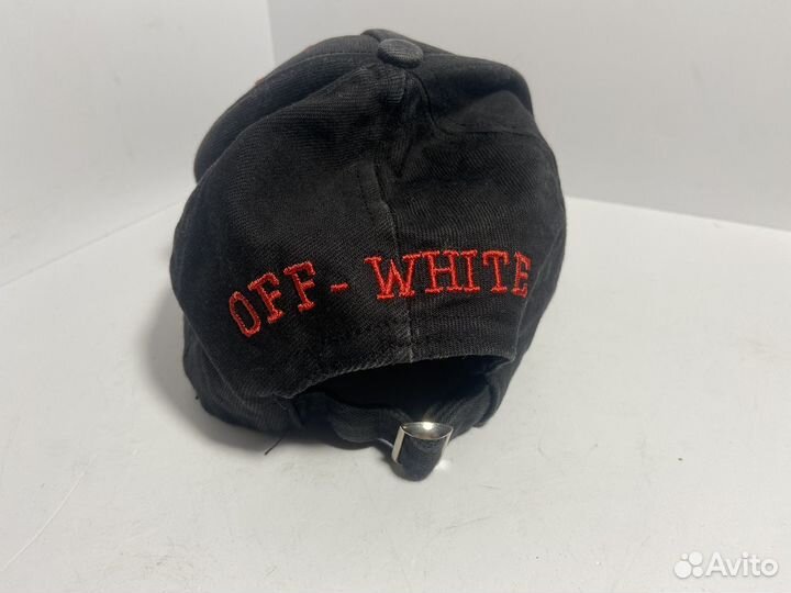 Бейсболка OFF white