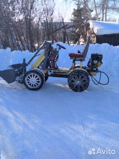 Самодельный мини погрузчик