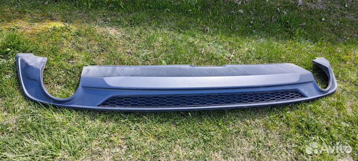 Задний диффузор Audi A5 F5 S-line (16-19)