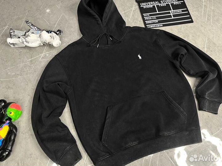 Худи Polo Raulph Lauren зимняя с начесом