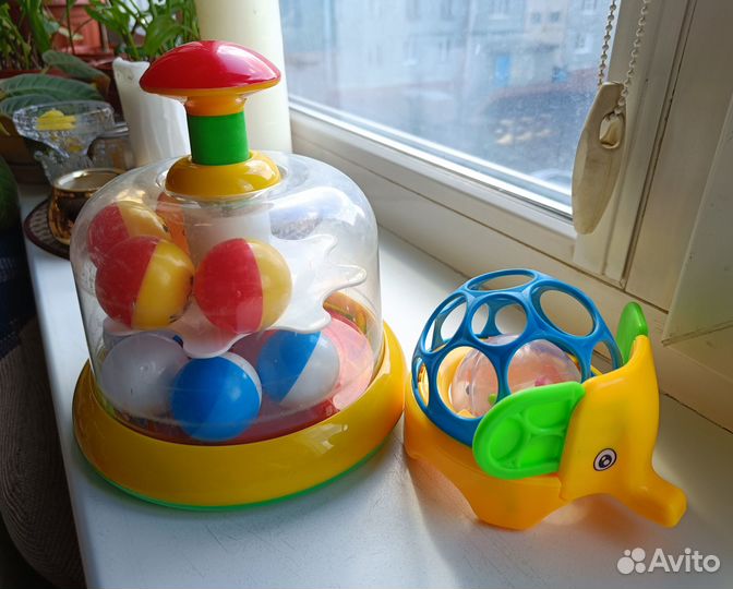 Игрушки малышам пакетом