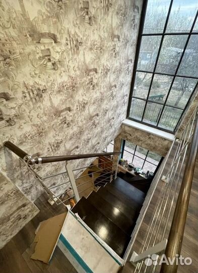 Лестница винтовая с монтажем