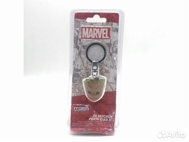 Брелок 3D Marvel Groot abykey290