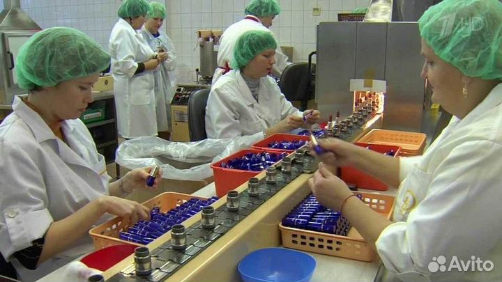 Фасовка косметики и парфюмерии вахта Москва