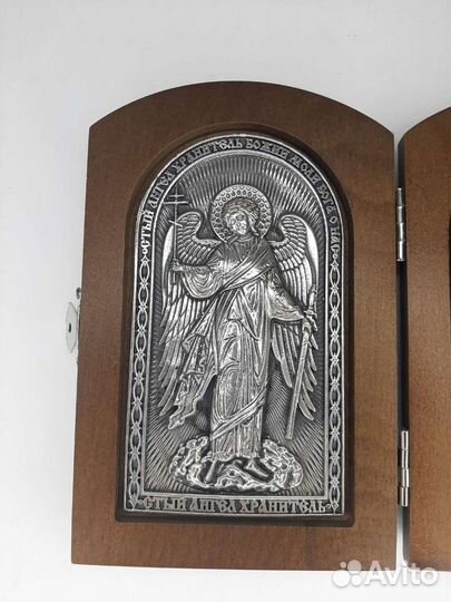 Икона Икона Ангел Хранитель складень с молитвой