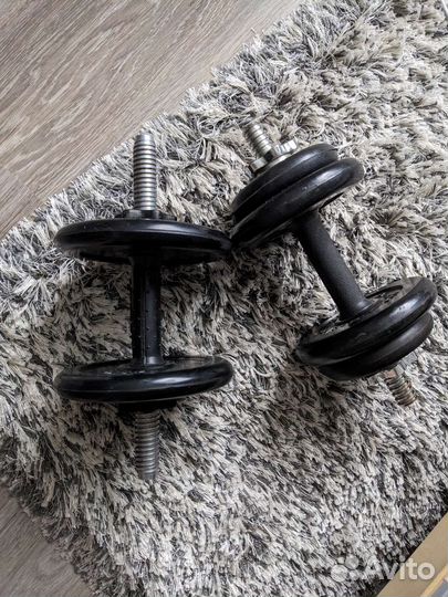 Гантели разборные