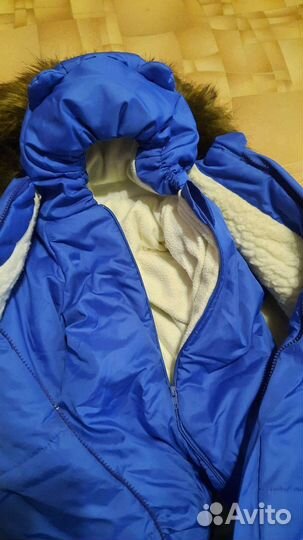 Конверт+комбинзон на овчине