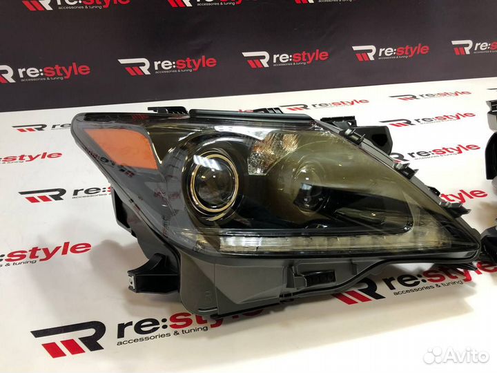 Фары Lexus LX570 12-15г Темные Led Качество