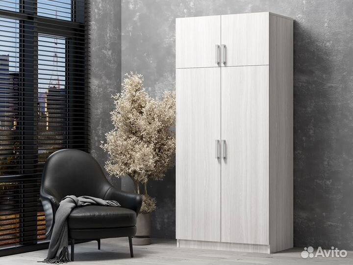 Шкаф двухстворчатый лдсп