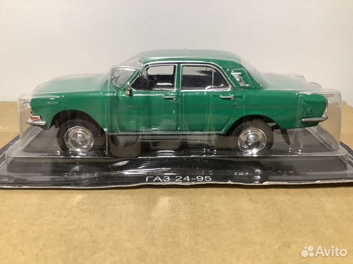 Модель автомобиля газ-24-95 Волга 1:43 деа