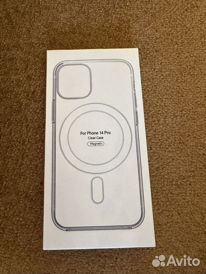 Чехол на iPhone 14 pro clear case