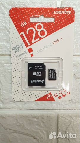 Карта памяти Smartbuy microsdhc 128 гб