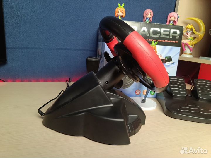 Игpовой руль Dialog GW-125VR E-Racer