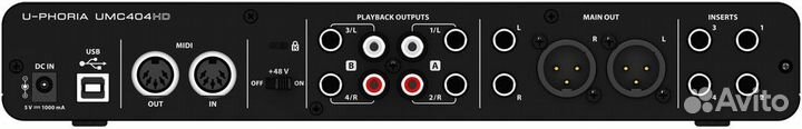 Аудиоинтерфейс Behringer UMC404HD