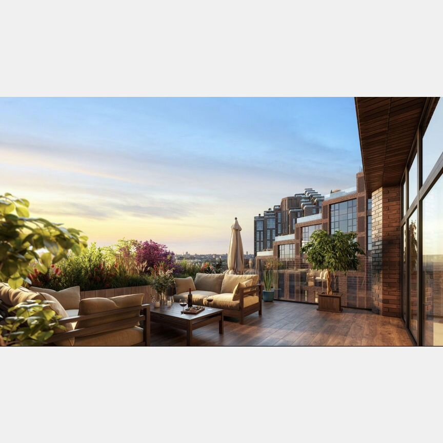 Своб. планировка, 44 м², 4/19 эт.