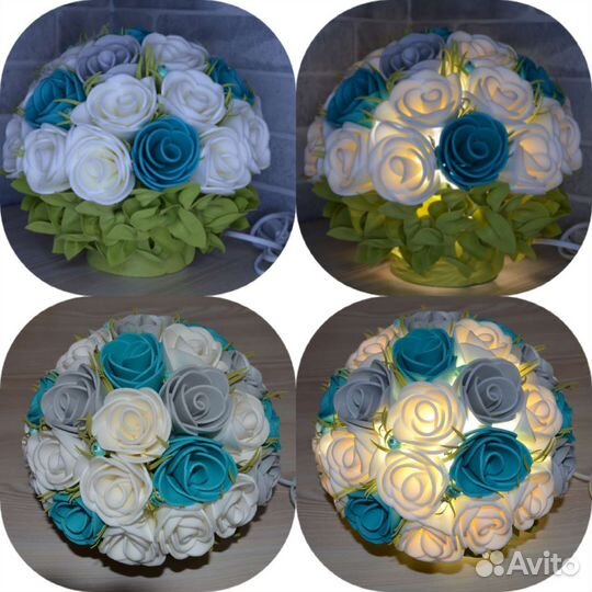 Светильник,ночник,изолон.Подарок маме,девушке