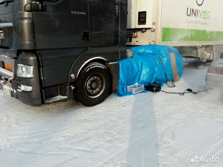 Отогрев авто