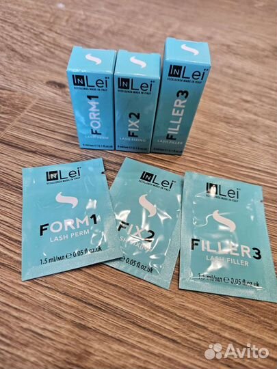 Составы для ламинирования ресниц InLei
