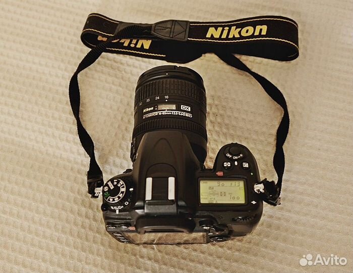 Зеркальный фотоаппарат nikon d7000 c объективом