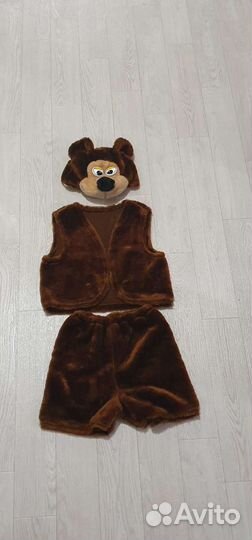 Детский новогодний костюм медведя