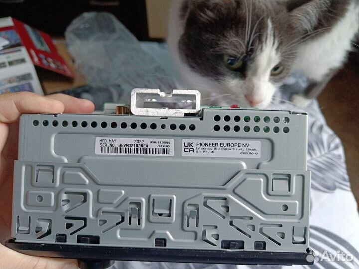 Автомагнитола Pioner mvh-s120ubg