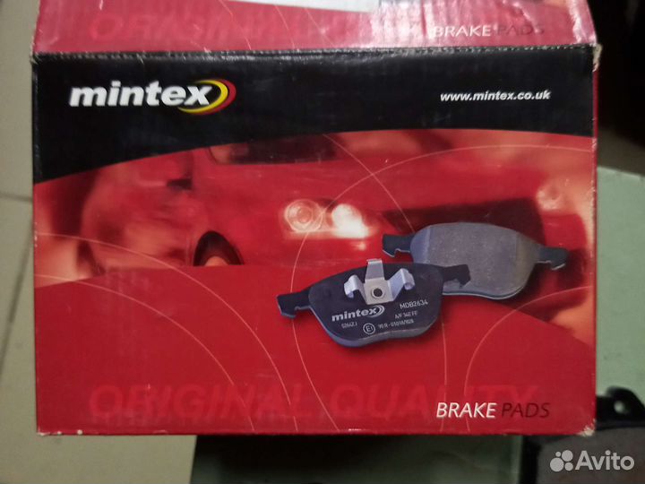 Колодки тормозные передние Toyota land cruiser 80