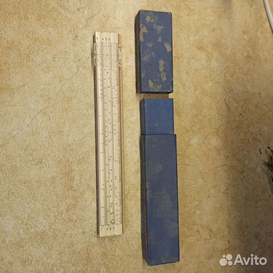 Линейка логарифмическая СССР лсло 250-10 76 год
