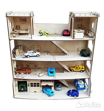 Крутой Конструктор-Паркинг:Боксы Заправка Медпункт