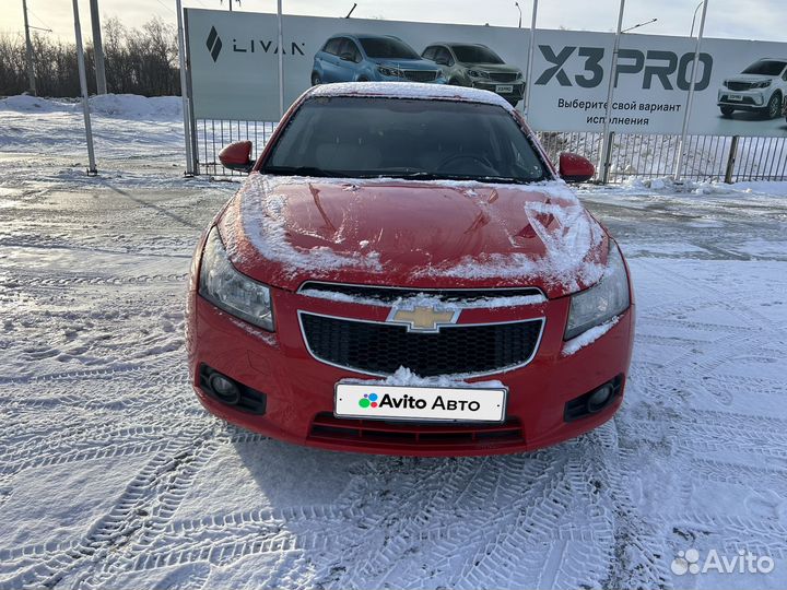 Chevrolet Cruze 1.6 AT, 2012, 180 000 км