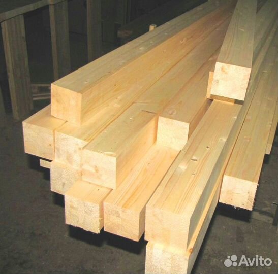 Натуральный брус 150х200х6000мм, гост