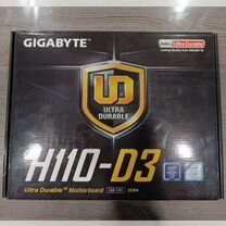 Gigabyte GA-H110-D3 LGA1151 ATX с гарантией