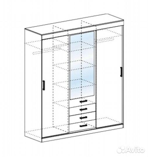 Шкаф для одежды Доставка 1 день